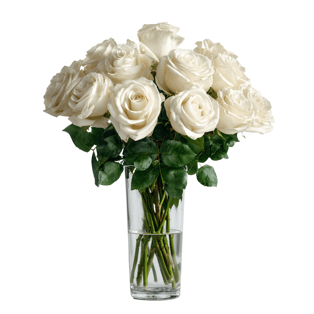 White Roses Bouquet - Image 2