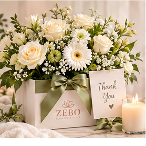 Heartfelt Thanks Flower Box