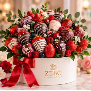 Chocolate Strawberry Garden